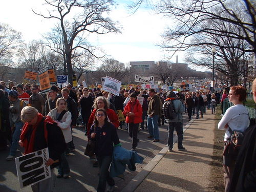 marching