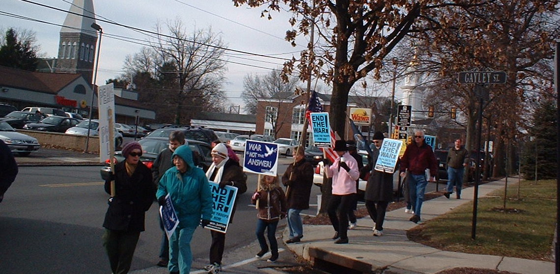 more marching