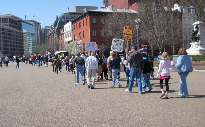 marching