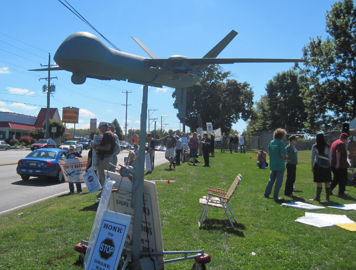 drone protest