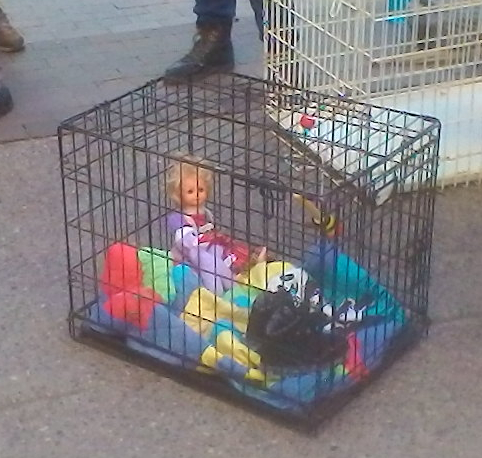 caged children