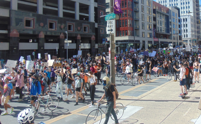 Marching in Philadelphia