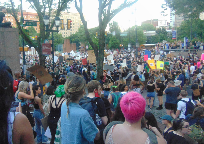 crowd