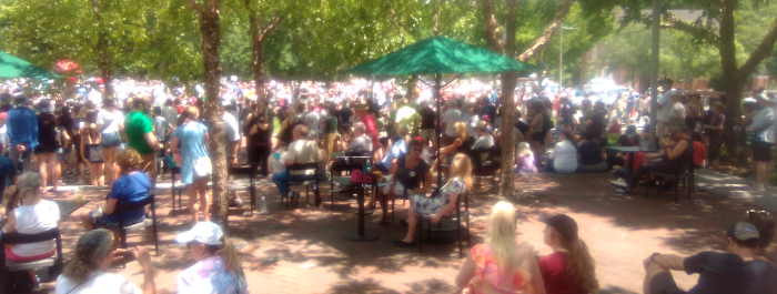 crowds
